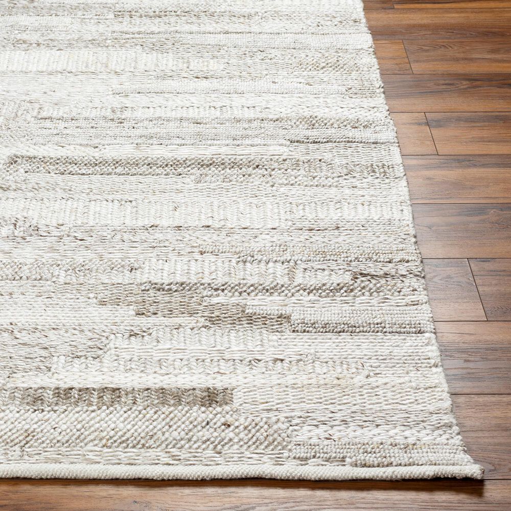 Surya Floria FLI2302 2&#39; x 3&#39; Light Grey Area Rug, , large