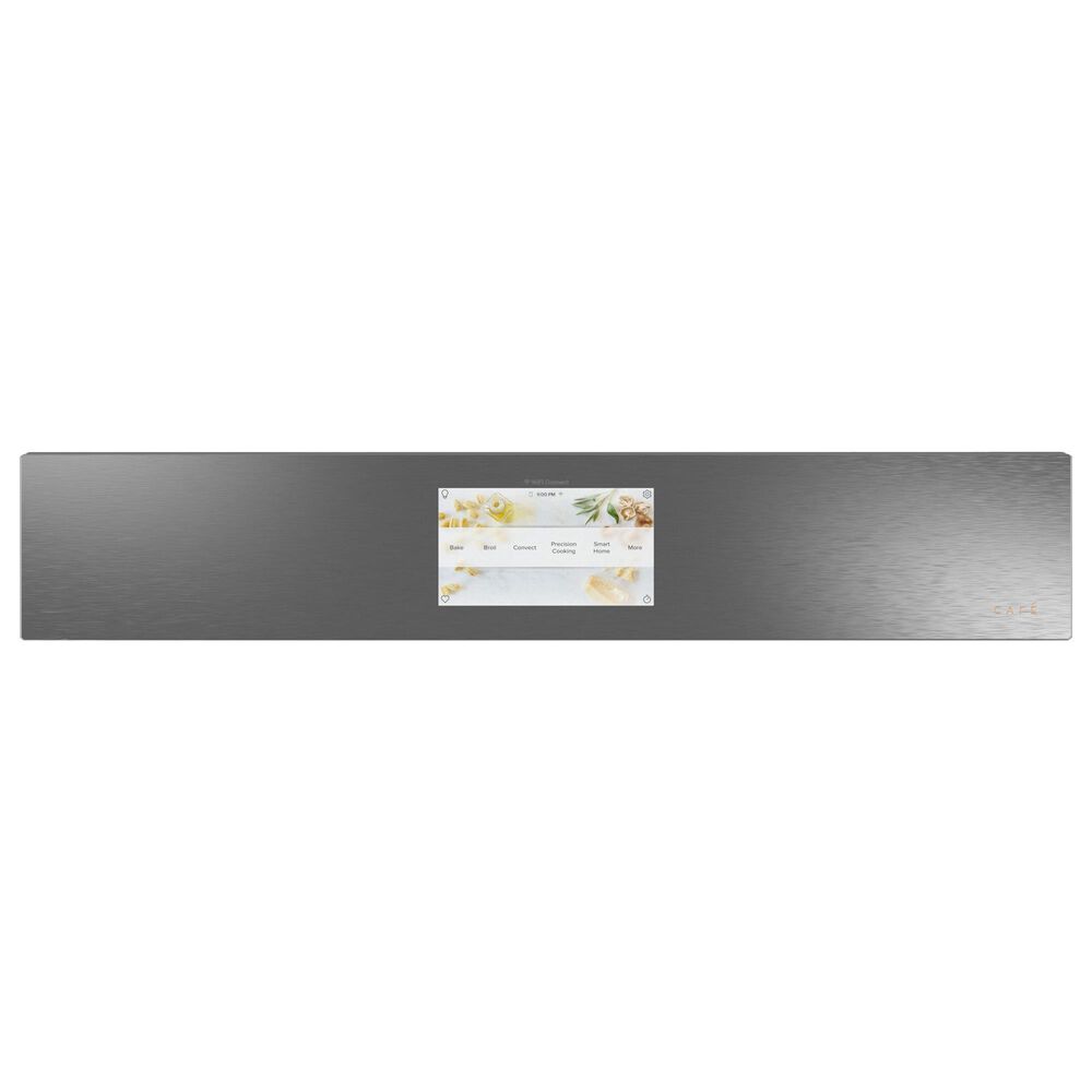Cafe 30&quot; Smart Built-In Convection Single Wall Oven in Platinum Glass, , large