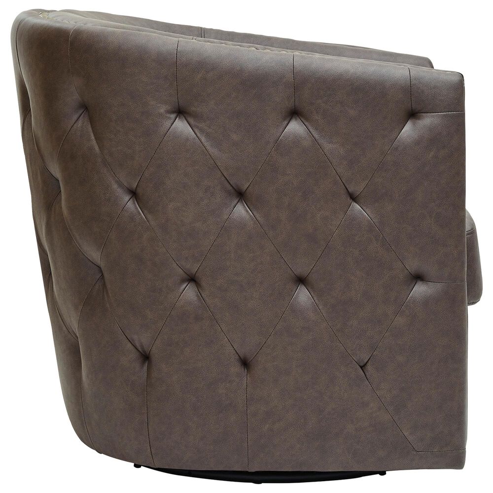 Ashley Brentlow Swivel Accent Chair in Granite, , large