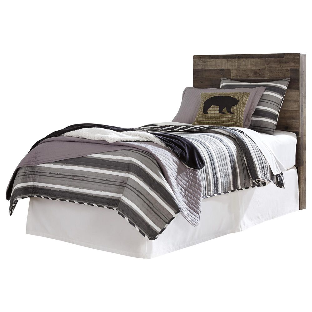 Signature Design by Ashley Derekson Full Panel Headboard in Gray, , large