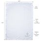 Lambs & Ivy Heaven Sent Baby Blanket in White, , large