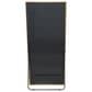 Maple and Jade Floor Mirror with Stand in Gold, , large
