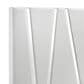 New Heritage Europa California King Upholstered Panel Bed with Lighting in White, , large