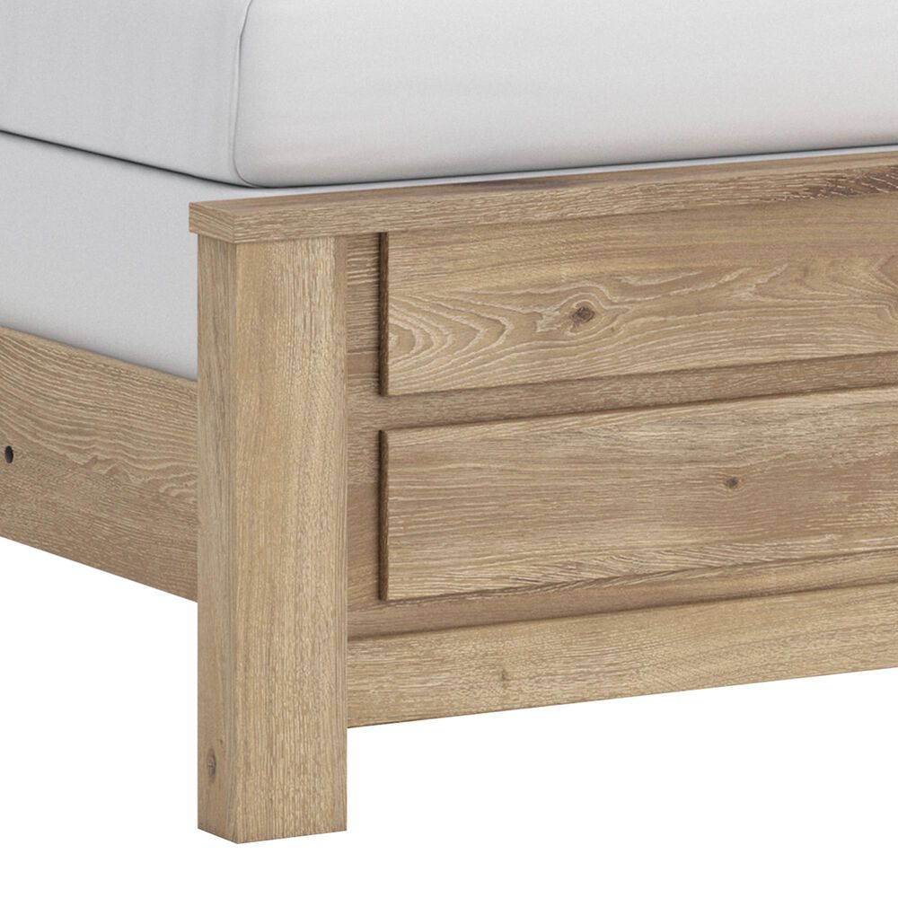 Ashley Brozmont Queen Panel Bed in Natural Brown, , large