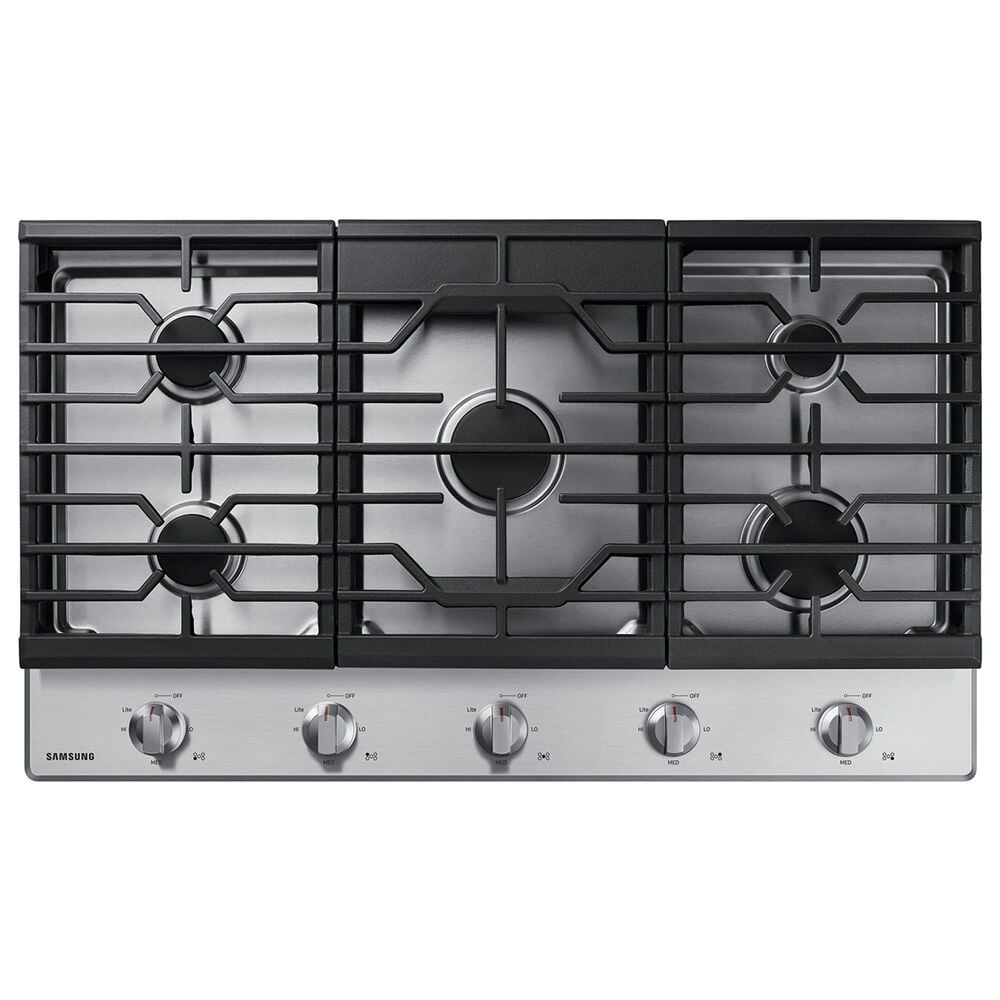 Samsung 36" Gas Cooktop 5 Burner in Stainless Steel, , large