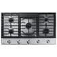 Samsung 36" Gas Cooktop 5 Burner in Stainless Steel, , large