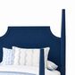 Viceray Collections Tide and Timber Twin Poster Bed in Luxe Blue Oak, , large