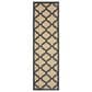 Oriental Weavers Cayman 660N 2"3" x 7"6" Sand/Charcoal Runner, , large