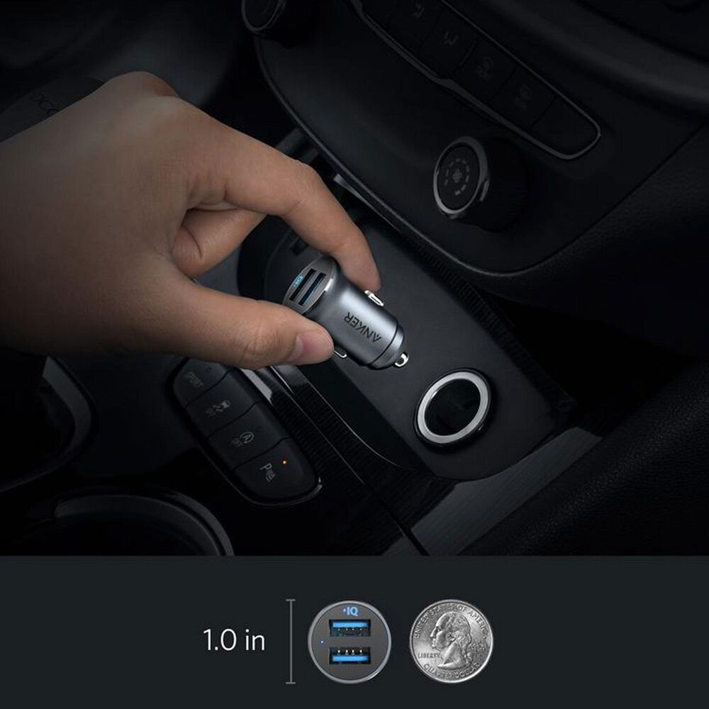 Anker Anker PowerDrive 2 Alloy Car Charger 24W 2A, , large