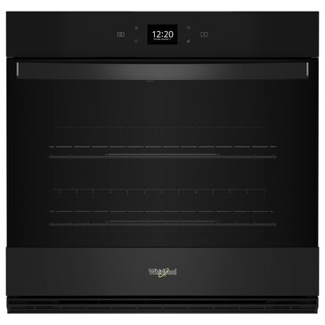 Whirlpool 27" Smart Built-In Single Electric Wall Oven with Air Fry in Black, , large