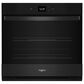 Whirlpool 27" Smart Built-In Single Electric Wall Oven with Air Fry in Black, , large