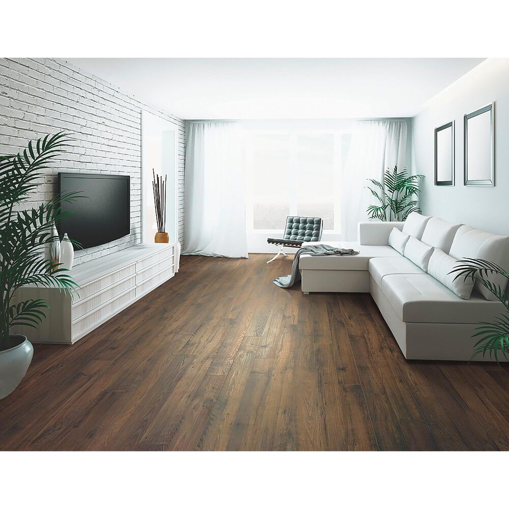 Mohawk Kingmire 5.25&quot; x 48&quot; Brownstone Chestnut Laminate, , large