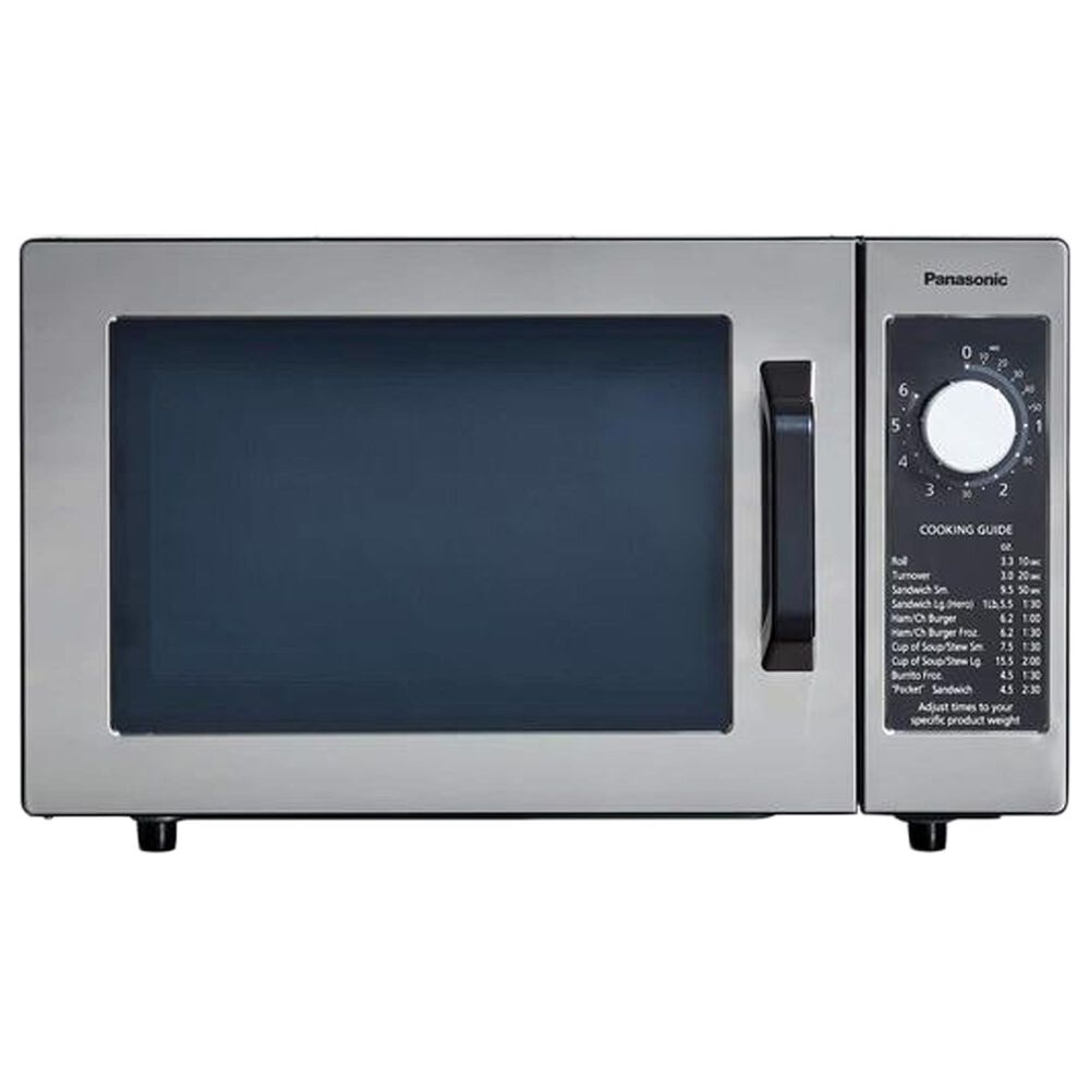 Panasonic 0.8 Cu. Ft. Countertop Microwave Oven in Stainless Steel, , large
