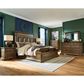 Millenium Frantanna King Panel Storage Bed in Brown, , large