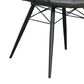 Pacific Landing Dittnar Tufted Dining Chair with Charcoal Cushion in Grey, , large