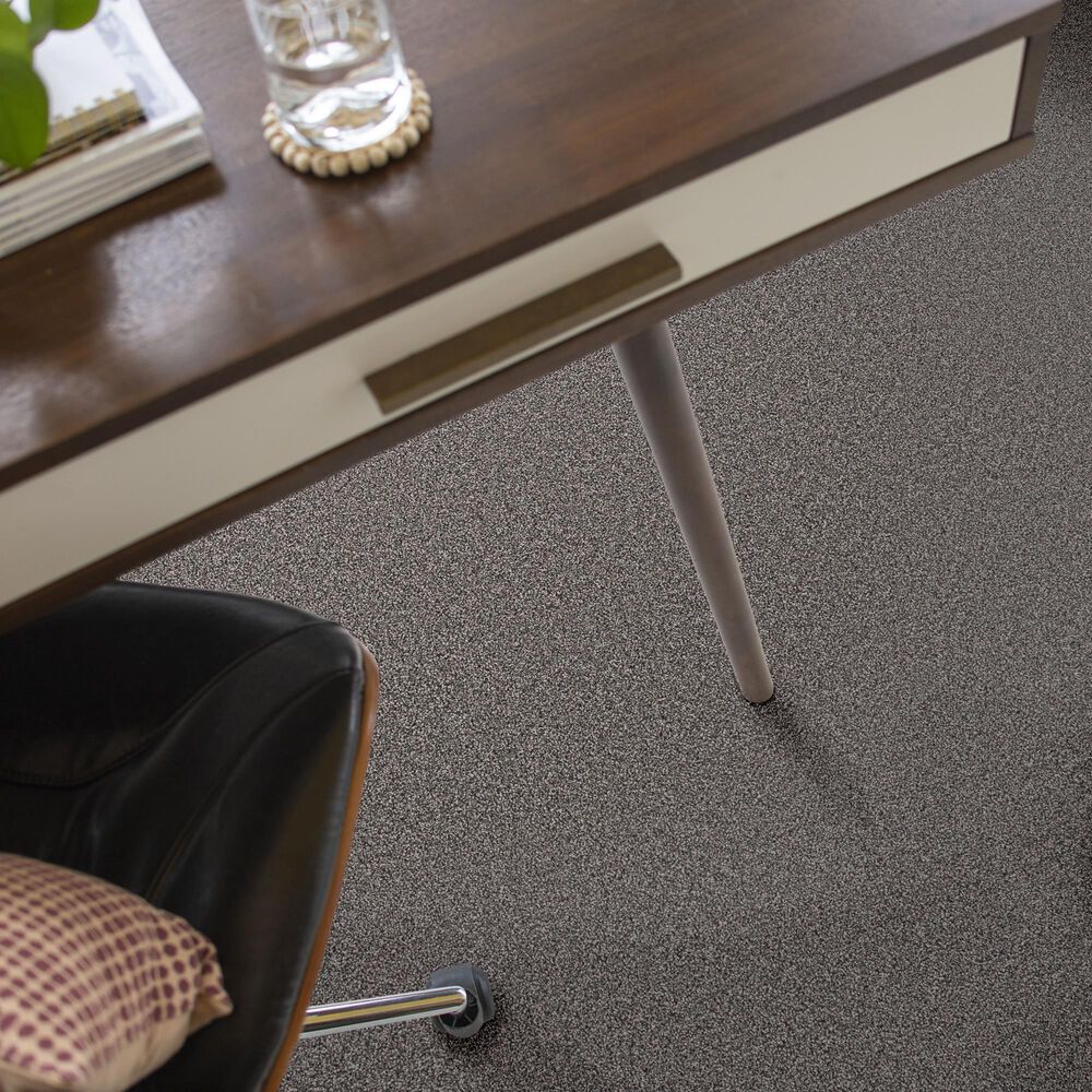 Shaw Grand Influence III Carpet in Charcoal Luster, , large
