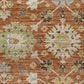 Dalyn Rug Company Silk Road Cayenne, Paprika, Ivory, Gold, Teal, Gray and Brown 5" x 7"6" Area Rug, , large