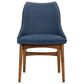 Blue River Westmont and Azalea 5-Piece Dining Set with Blue Cushion in Walnut, , large