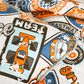 Triangle Home Fashions Race Cars 2-Piece Twin Quilt Set in Blue and Orange, , large