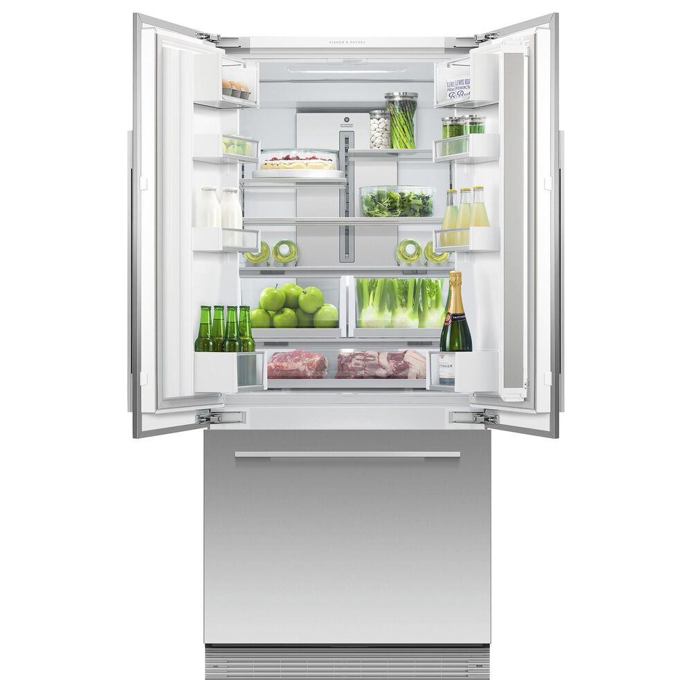Fisher &amp; Paykel 32&quot; Integrated French Door Panel in Stainless Steel, , large