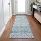 Dalyn Rug Company Portico PO1 Teal 2"3" x 7"6" Runner, , large
