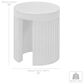 Blue River Wave End Table in Grey, , large