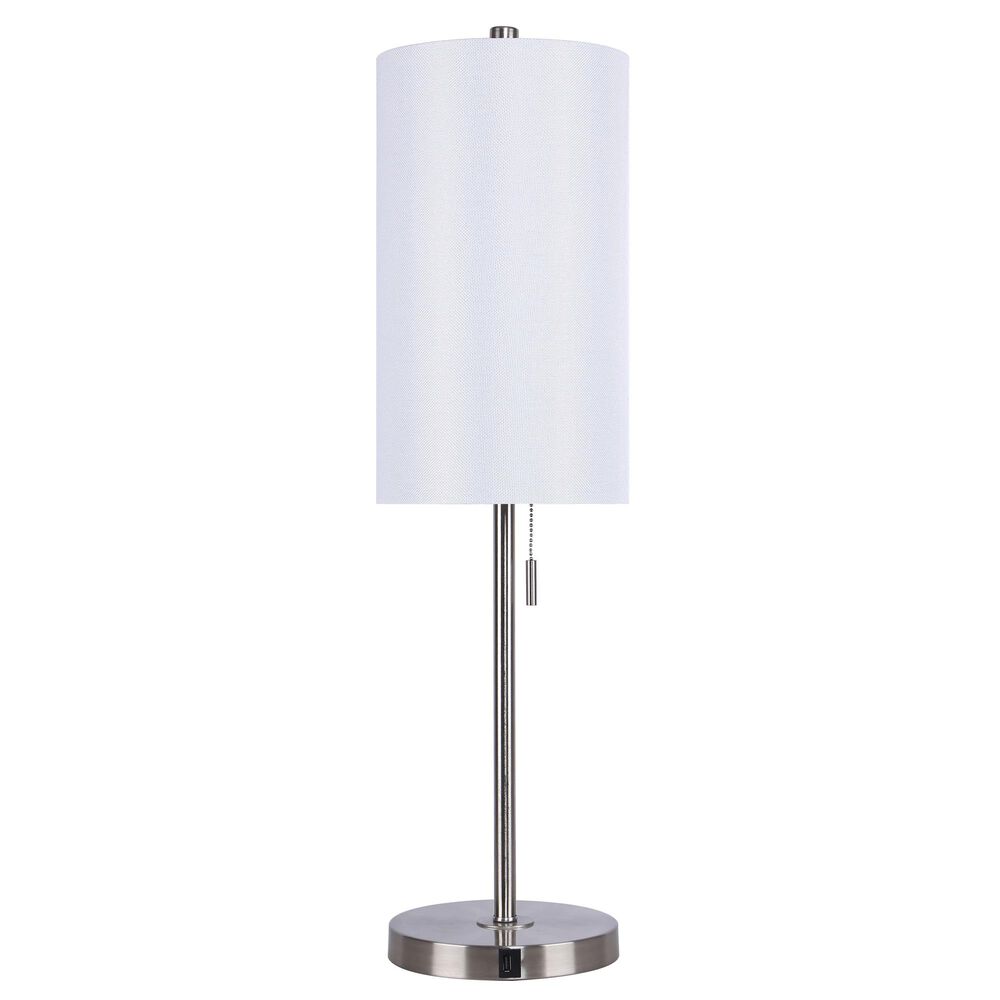Grandview Gallery Table Lamp in Brushed Nickel, , large