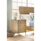 Pacific Landing Arini 3-Drawer Nightstand in Sand Wash and Aged Brass, , large