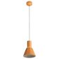 Golden Lighting Faroe 8" 1-Light LED Pendant in Earth Yellow and Grey, , large