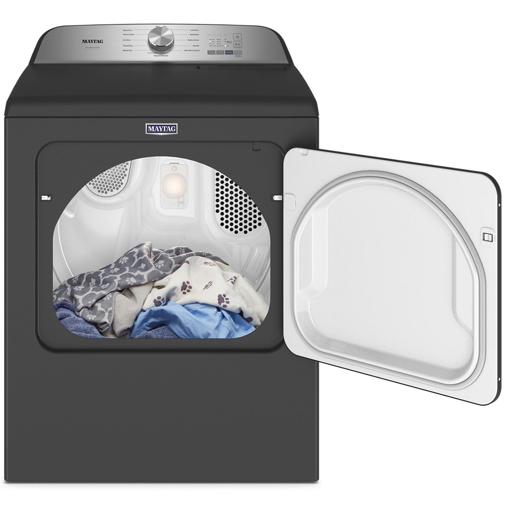 Maytag Pet Pro Top Load Washer and Electric Dryer Laundry Pair in