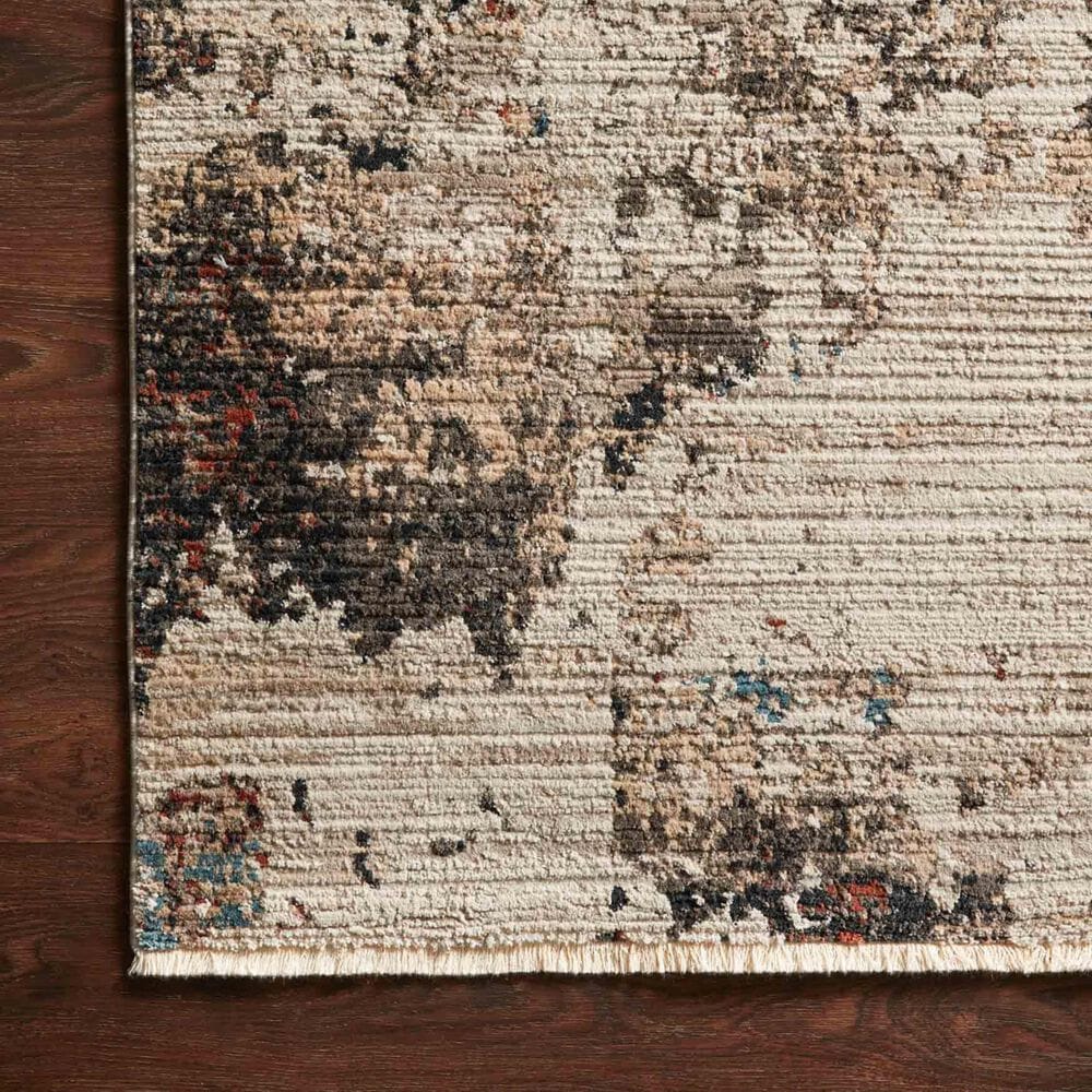 Loloi Leigh LEI-05 11&#39;6&quot; x 15&#39;7&quot; Ivory and Charcoal Area Rug, , large