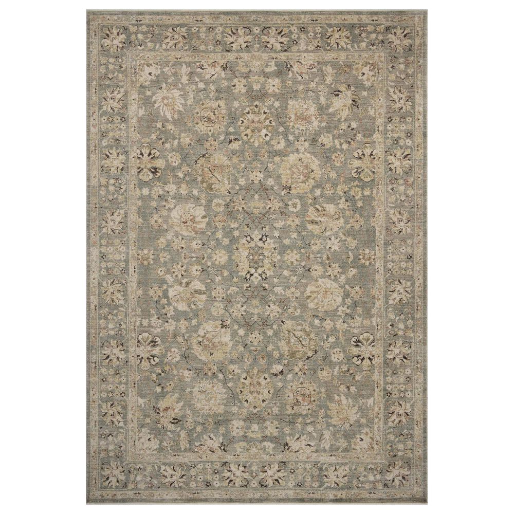 Loloi Briar Fog and Sand 9"3" Round Area Rug, , large