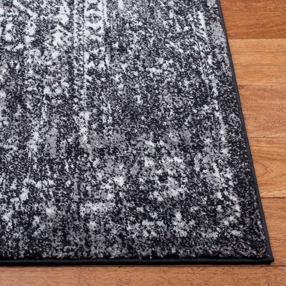 Safavieh Evoke EVK256R 10&#39; x 14&#39; Black and Grey Area Rug, , large