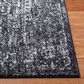 Safavieh Evoke EVK256R 10" x 14" Black and Grey Area Rug, , large