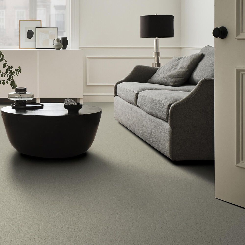 Shaw Canvas Comfort Blue Carpet in Willow Tree, , large