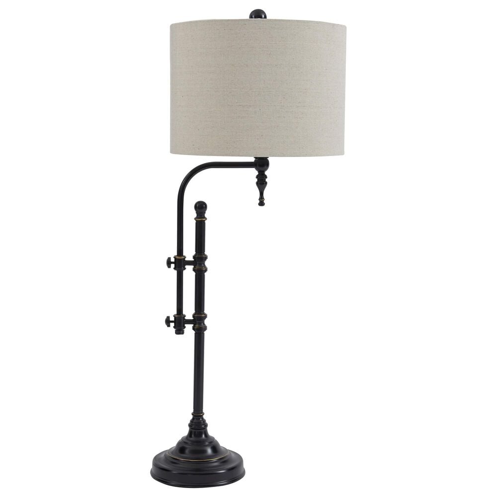 Ashley Anemoon Table Lamp in Black, , large