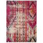 Safavieh Monaco MNC222D-1115 11" x 15" Magenta/Multi Area Rug, , large
