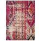 Safavieh Monaco MNC222D-1115 11" x 15" Magenta/Multi Area Rug, , large