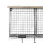 Maple and Jade 32" x 14" Home Wall Hook with 7 Hangers in Brown and Matte Black, , large