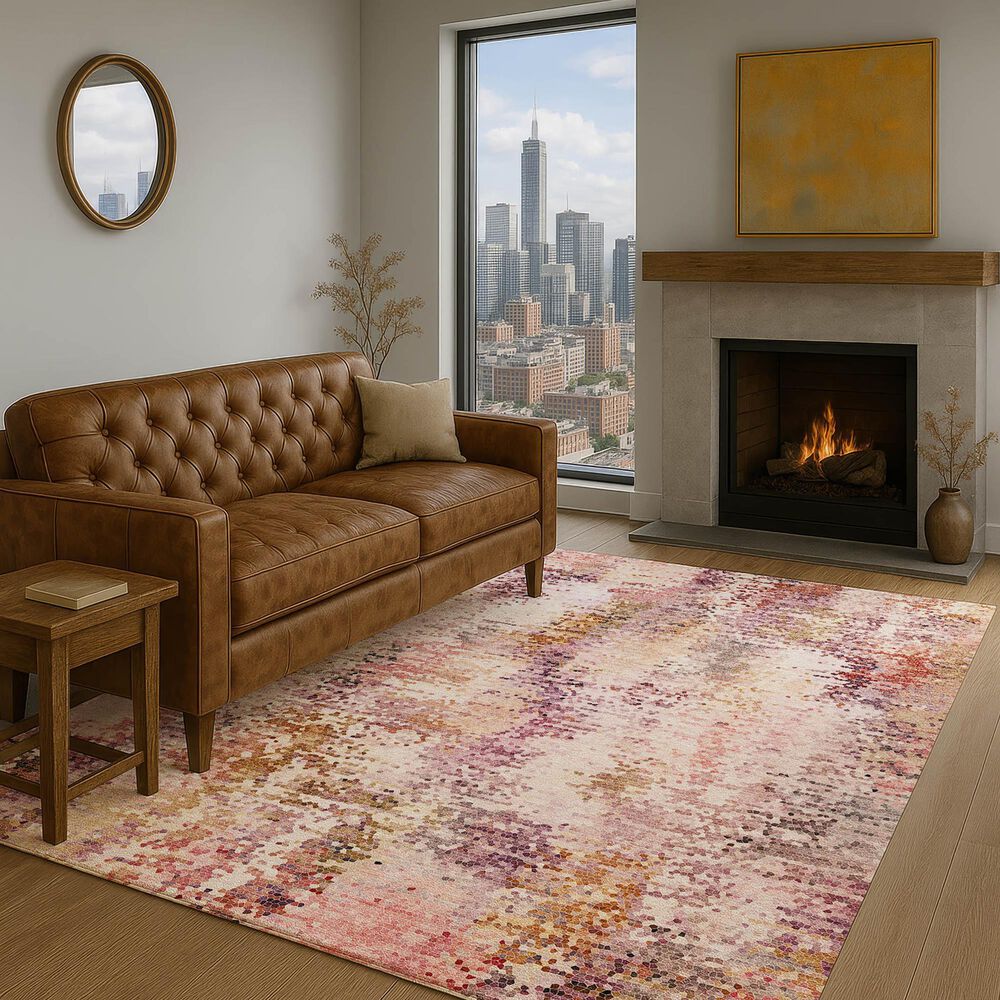 Dalyn Rug Company Lumara Blush 10' x 14' Area Rug, , large