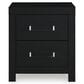 Ashley Maeling Queen LED Panel Bed with Dresser and Nightstand in Matte Black, , large
