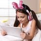 KIDdesigns Disney Junior Minnie Bluetooth Wireless Headphones in Pink, , large