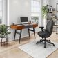 Rta Products Llc Expandable Writing Desk in Antique Mahogany and Grey, , large