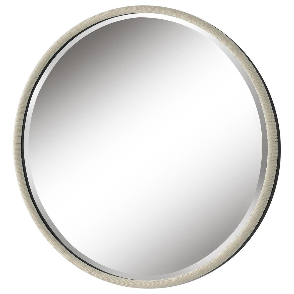 Uttermost Ranchero Mirror in White and Black, , large