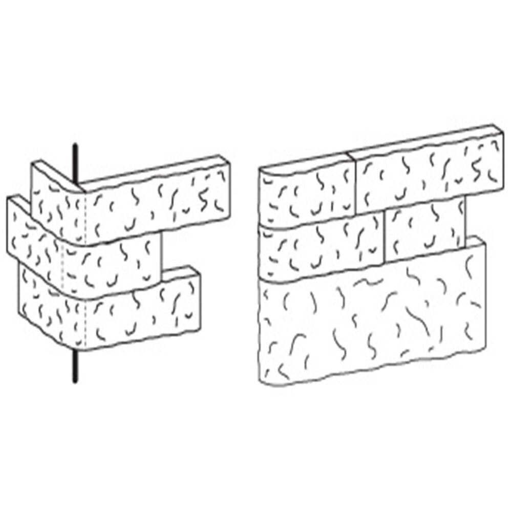 AirStone SCCES Spring Creek Corner/End 6.00 SF/Ctn Wall Tile, , large