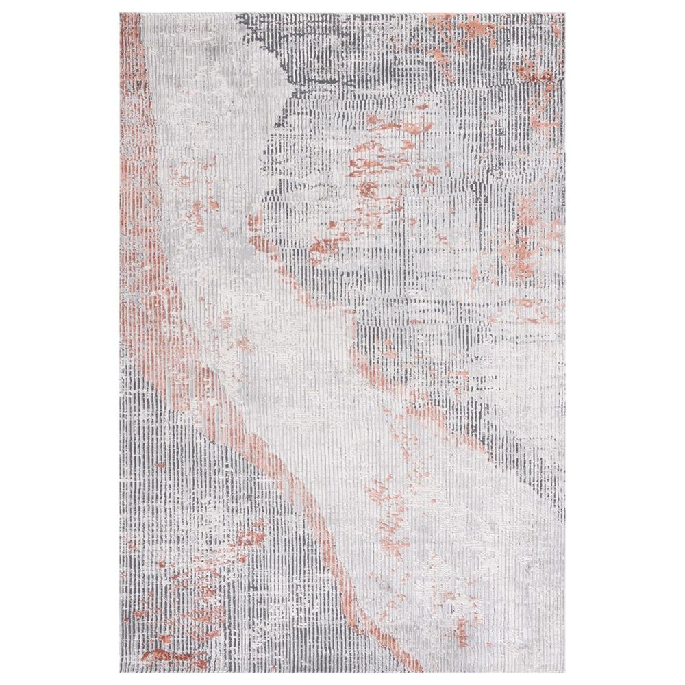 Safavieh Invista 8" x 10" Grey and Light Grey Area Rug, , large