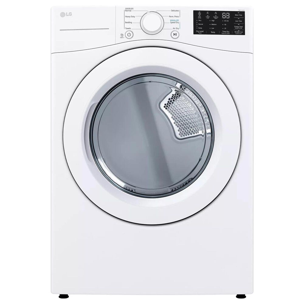 LG 7.4 Cu. Ft. Ultra Large Capacity Gas Dryer in White, , large