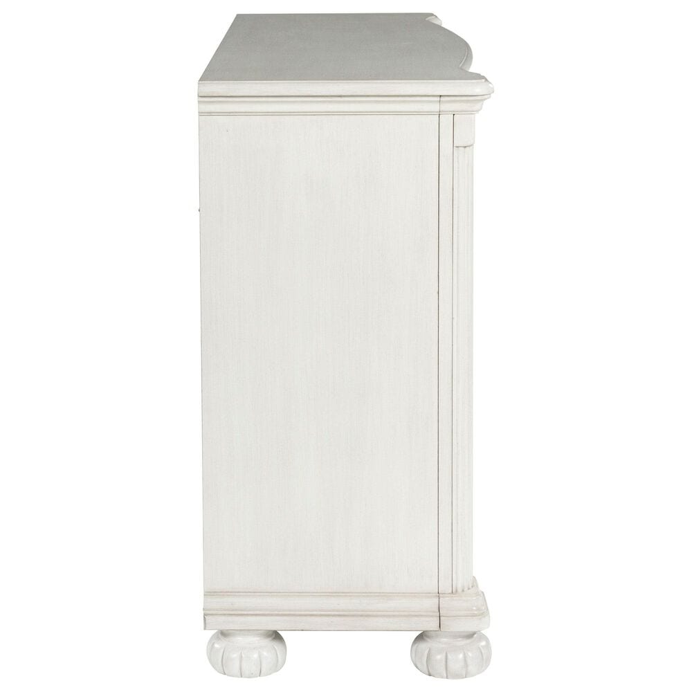 Ashley Montelaine 3-Piece King Panel Bedroom Set in Antique White, , large