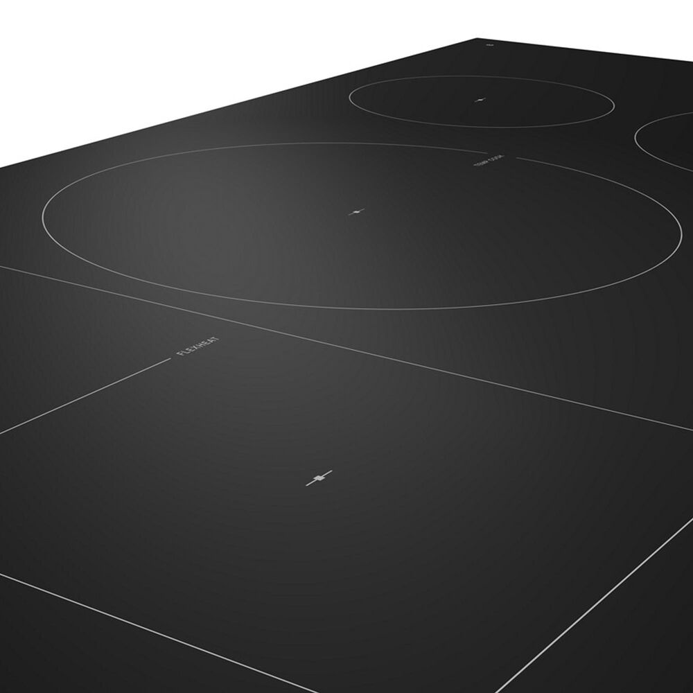 Whirlpool 36&quot; Intelligent Induction Cooktop with Temp Cook Technology and WipeClean Coating in Black and Stainless Steel, , large