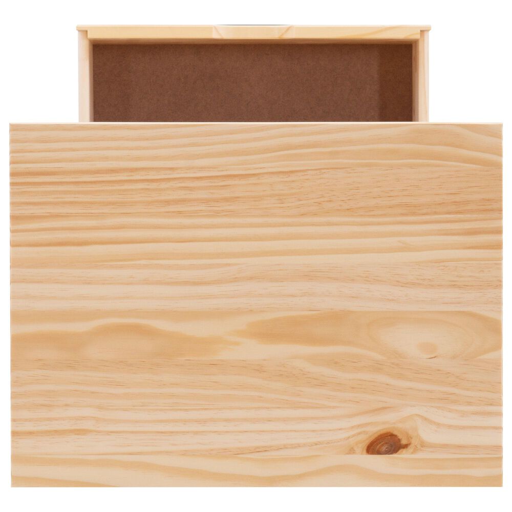 Linon Home Decor Cary 8-Drawer Rolling Cart in Natural, , large